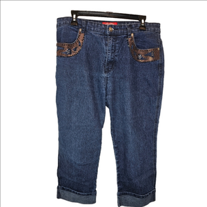 Cosjeans Denim Jeans  Capris Women's Size 14